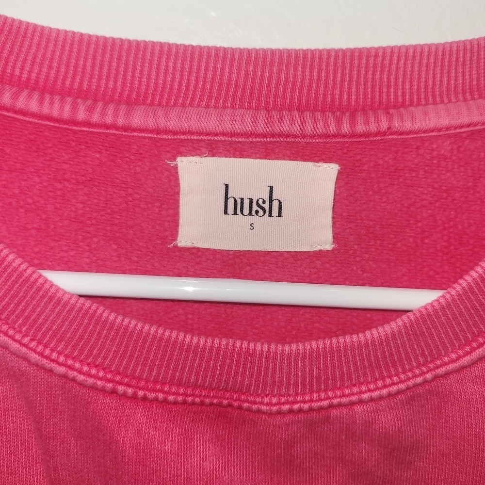 HUSH Rib Panel Sweatshirt Size S - Picture 8 of 11